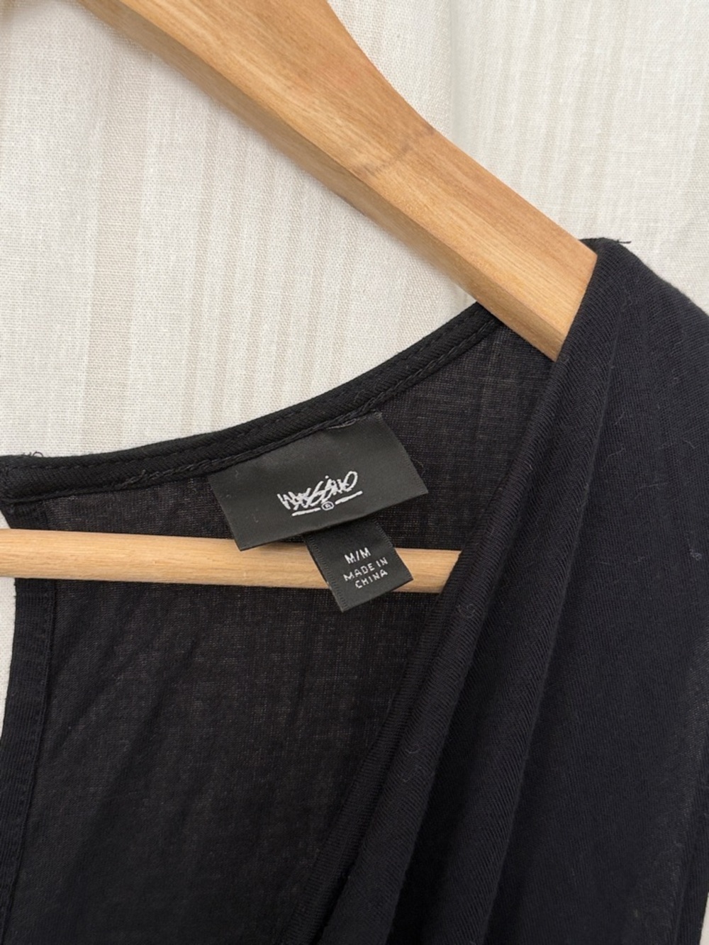 🌈5/$25 BUNDLE! Mossimo Black Drape Neck Jumpsuit with Pockets - Picture 3 of 7